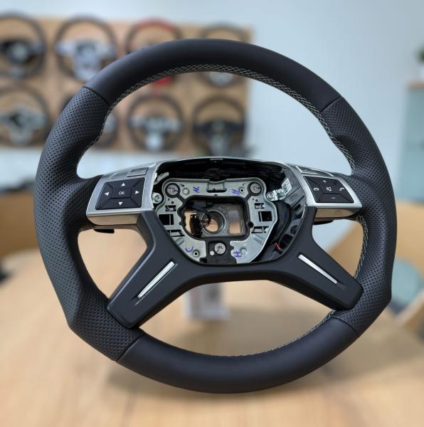 Mercedes Benz ML GL W164 W166 AMG W212 Lenkrad neu Beziehen